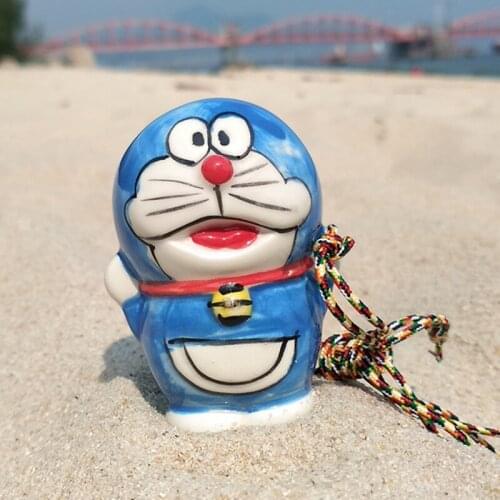 Orff Instruments Ocarina 4-Hole Dolomite Doraemon Cartoon Image Beginner Adult Children