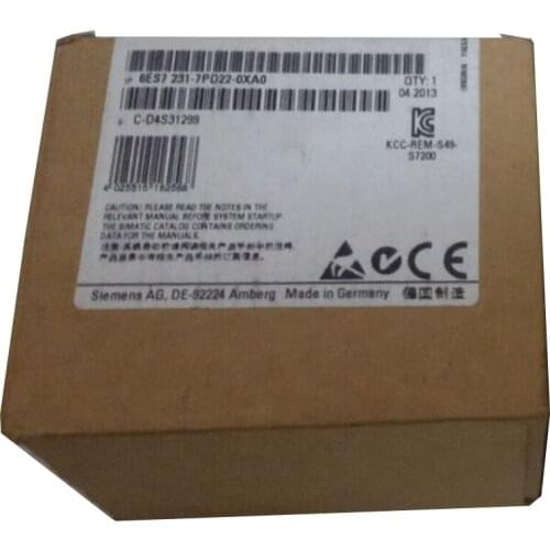 Original Factory Agent, New Original 6ES7231-7PD22-0XA0 6ES7 231-7PD22-0XA0