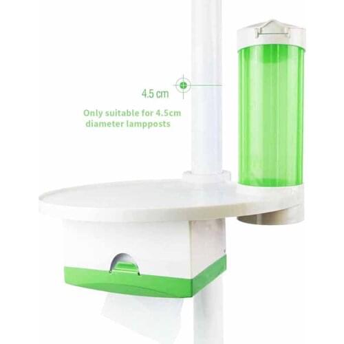 Dentistry Parts Instrument Dental Chair Scaler Tray Placed Additional Units Disposable Cup Storage Holder With Paper Tissue