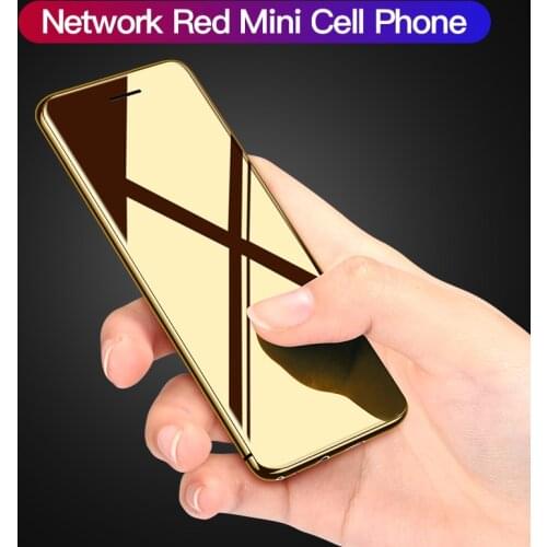 Touch Key Ultra Thin Cellphone Luxury Design Bluetooth Dialer Anti-lost Dual SIM Mini Mobile Phone Camera 3.5mm Headphone Jack