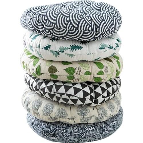 Thicken Round Shape Soft Seat Cushion Tatami Office Chair Mat Sofa Throw Pillow Home Decoration Car Pad
