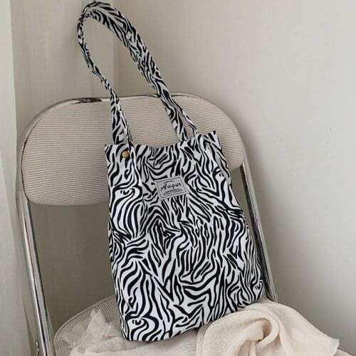 Leopard Print Female Bag Fashion Large Capacity Shoulder Bag 2021 New Korean Version All-match Student Handbag Shopping Bag