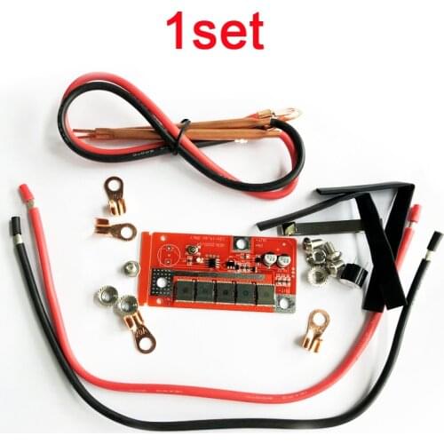 1set Portable Spot Welding Machine Circuit Control PCB Board Butt Welder Kit with Buzzer for 12V 18650/26650/32650 Lipo Battery