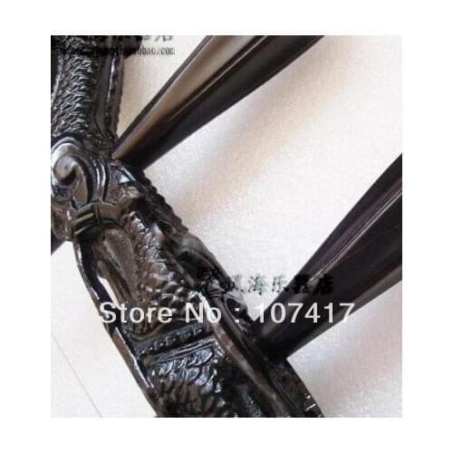 2016 Paracord Multicam Chinese Musical Instruments Leading Qualities Carved Ebony Erhu Bow Stringed Professional Delivery