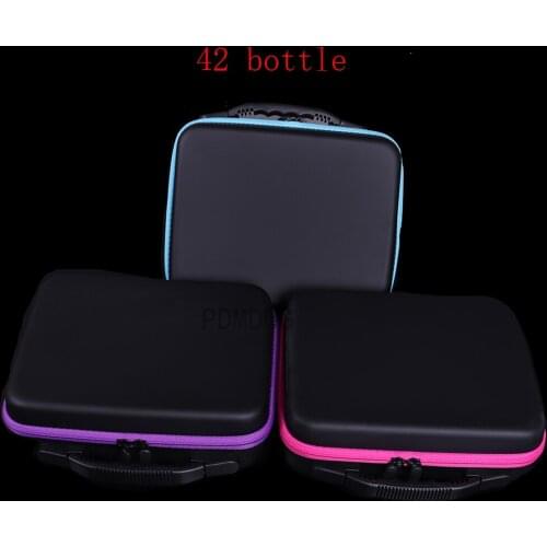 3 Colors 42 Bottles Diamond Painting Cross Stitch Accessories Tool Box Container Diamond Storage Bag Case Embroidery Mosaic