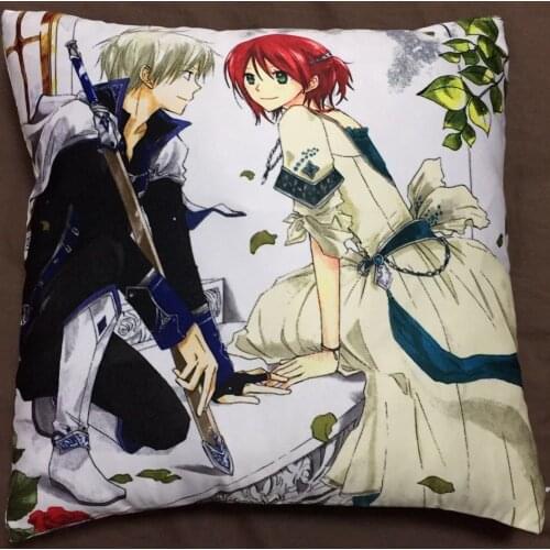 Akagami No Shirayukihime Anime Two Side Pillowcases Hugging Pillow Cushion Case Cover Otaku Cosplay Gift New 151
