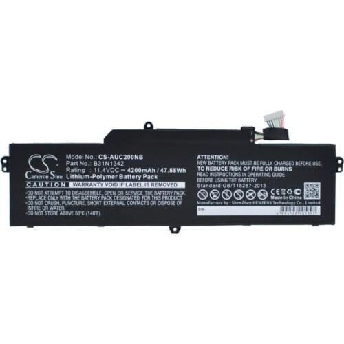 Cameron Sino 4200mAh battery for ASUS C200MA-DS01 -KX003 Chromebook C200 C200M C200MA B31N1342 (3ICP7/60/82)