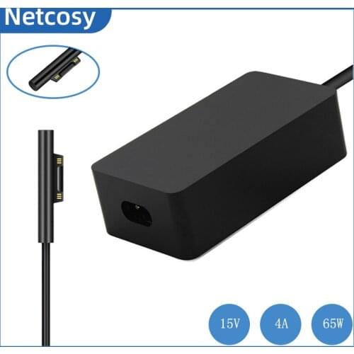 15V 4A 65W A1706 AC Power Adapter Supply For Microsoft Surface Book 2 Surface Pro 3/4/5/6 Surface Go with USB Charging Port