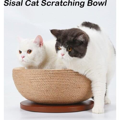 Cat Scratching Board Cat Nest Pet Toy Cat Scratching Bowl MDF High Density Cat Scratching Board WXV Sale