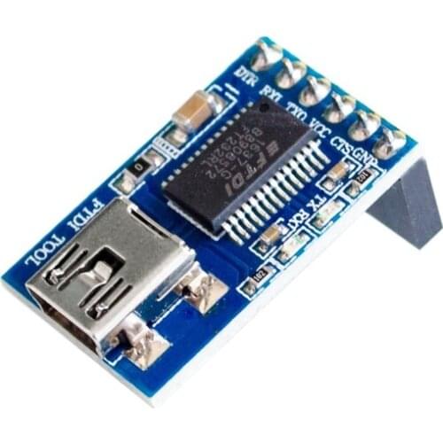 FTDI Basic Breakout USBTTL 6PIN 5V Module Fio/Pro/RGB/Lilypad Program Downloader MWC MultiWii Mini USB