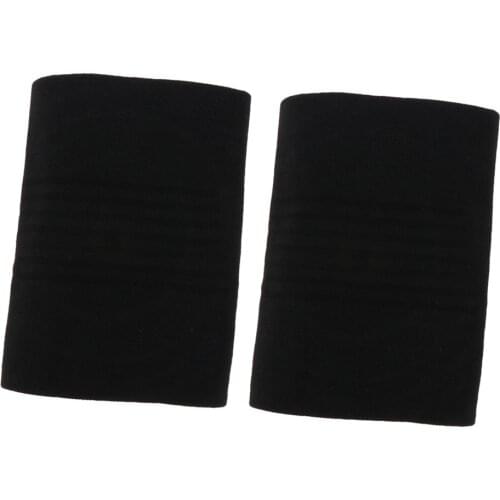 Pack of 2 Elastic Compression Arm Sleeve Elbow Brace Wrist Protector Forearm Support Guard Wraparound Band