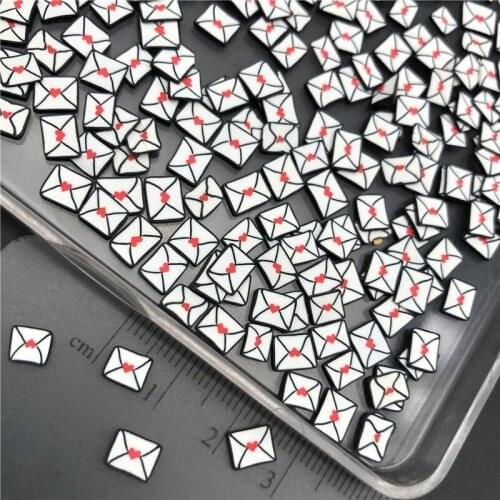 60g Envelope Polymerclay,Soft Clay Sprinkle For Kids Diy/Craft Diy Making/Nail Art/Scrapbook Decoration/Craft Filler