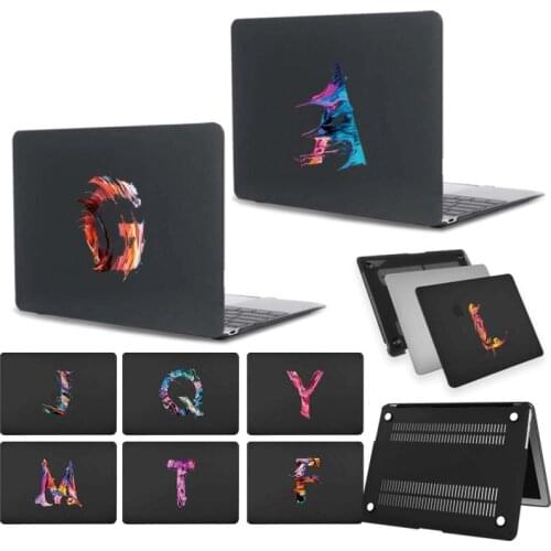 For Apple Macbook Pro 13 /Macbook Pro 16/Macbook Pro 15 Laptop Case Initials Name Printed Matte Hard Shell