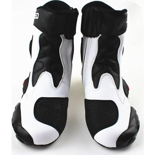 Motocycle boots automobile race boots automobile race boots off-road shoes 3 colors Motocycle boots automobile race boots aut