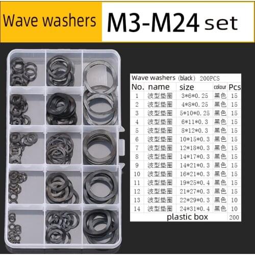 Combination washer set boxed screw cap stainless steel insulated paper nylon waterproof gasket