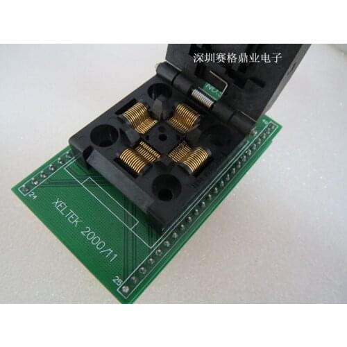 Clamshell 100%New&Original IC51-0484-806 QFP48/TQFP48 IC Burning seat Adapter testing seat Test Socket test bench in stock