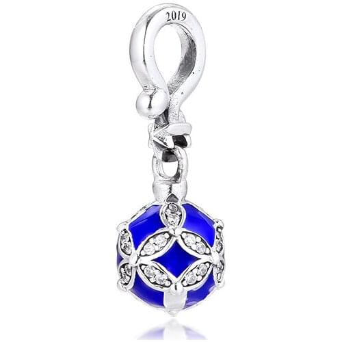 CKK Christmas 2019 Ornament Charms 925 Original Fit Pandora Bracelet Sterling Silver Charm Beads for Jewelry Making Bead kralen