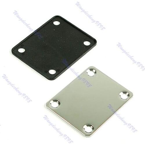 2021 Top 1Set Guitar Neck Joint Plate W/ 4 Screw For FD TL Chrome