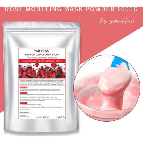 1000G DIY Spa Modeling Hydro Jelly Face Mask Powder Moisturizing Peel Off Mask Dry Skin Against Face Acne Skin Care Routine