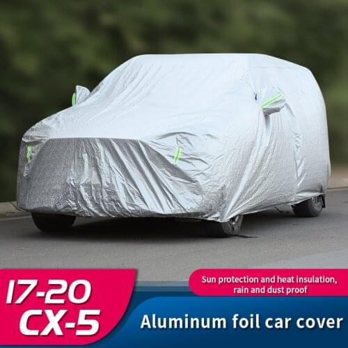 Exterior Car Cover Outdoor Protection Full Car Covers Snow Cover Sunshade Waterproof Dustproof Universal for mazda CX5