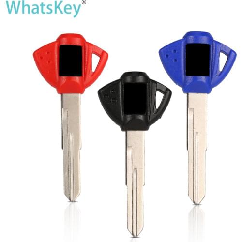 WhatsKey Motorcycle keys Blank Key Uncut For Suzuki GSR GSXR 400 600 750 1000 GZ250 GSX1300 GSX1300R DR650SE Bandit Hayabusa