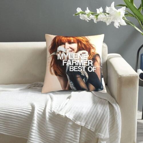 Wu Tang Mylene Farme pillowcase printed cushion cover sofa waist pillow pillow cover