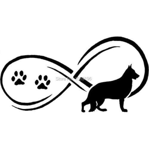 10 x Funny Lovely Car Styling Pet Dog Paws Footprints Decorative Car Stickers Reflective Auto Decal Bumper Body Pattern Vinyl