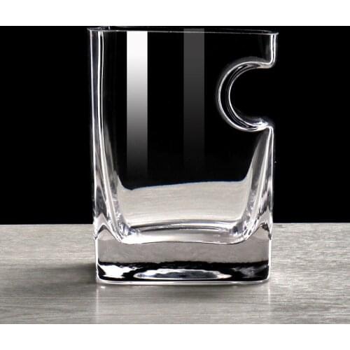 2pcs/Lot Champagne Goblet Glassware Wine Glass Juice Drink Cocktail Wedding Application Creative Household Products Glass ZJB020