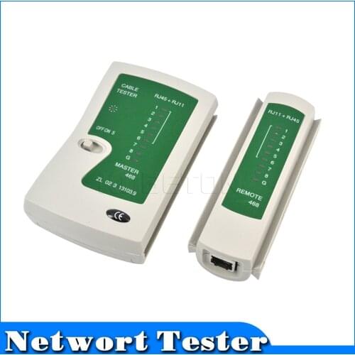 2021 Newly Network Cable Tester RJ45 RJ11 RJ12 CAT5 UTP LAN Cable Tester Professional Detector Remote Test Tools Networking