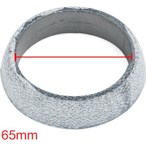 UXCELL Car 65Mm 2.6" Inner Dia Header Downpipe Exhaust Pipe Flange Donut Seal Gasket
