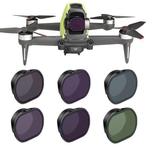 For DJI FPV Combo Filter Drone UV/CPL/NDPL4/8/16/32 Neutral Density Polar Filters Kit Camera Accessories Quadcopter