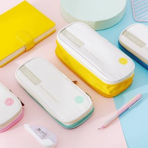 Creative Large Capacity Pencil Case,Can Change The Size Pen Case Stationery Supplies Pencil Bag School Pencils Pouch