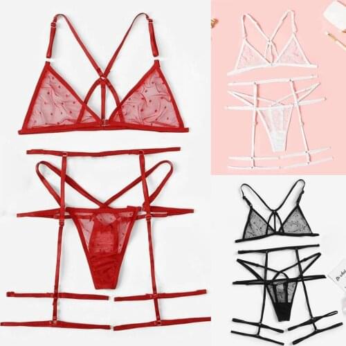 Woman underwear set sexy lace underwear set lace thong + underwear multi-color multi-size fashion new нижнее белье женское 05
