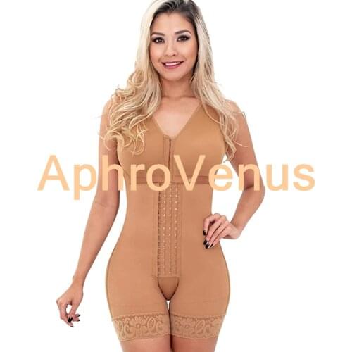 Fajas High Compression Garments Overbust Postpartum Recovery Slimming Body Shaper Waist Girdle Butt Lifter Shapewear