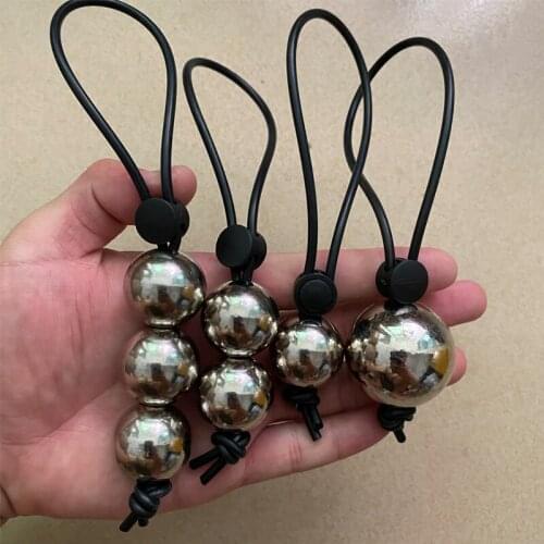 Male Chastity Device Penis Ring Metal Ball Weight Hanger for Penis Enlargement Weight Stretcher Extender Cock Ring Sexual delay
