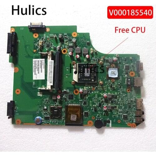 Hulics Original mainboard For Toshiba Satellite L505D Laptop motherboard V000185540 main board FREE CPU