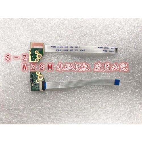 Power button switch ON-OFF board for HP X360 774599-001 15-U 15-u001xx 15-u002xx 15-u010dx 15-u011dx 15-u050ca 15-u000 CTO