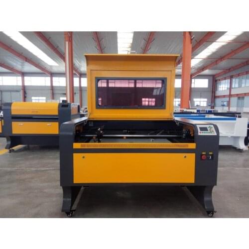 1080 RECI W2 100W Ruida laser cutting machine X Y all sqaure rail and 57 motor with CW5200 water chiller to Moscow include tax