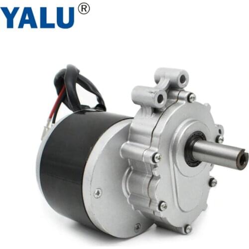 YALU Super Quality MY1016ZL 24V 250W Robot Electric Wheel Chair Brushed Gear Wheelchair DC Motor