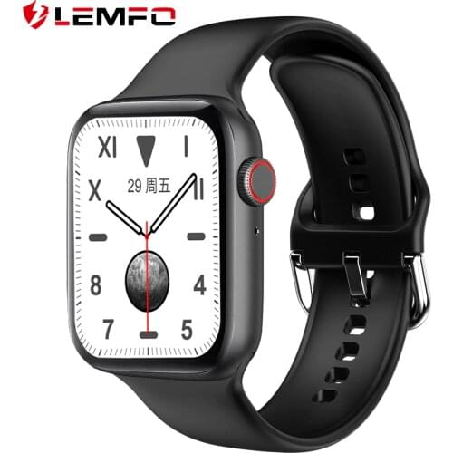 LEMFO DT100 Smart Watch Men Women 1.75 Inch 320*385 HD Screen Bluetooth Call IP68 Waterproof Smartwatch 2021 DIY 3D Watch Face