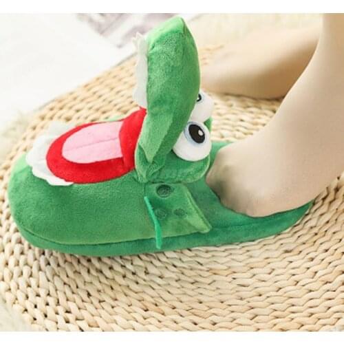 Sailor Moon Cartoon Luna Cat Soft Stuffed Home Indoor Shoes Comfortable Winter Keep Warm Cotton Non-slip Plush Women Slippers