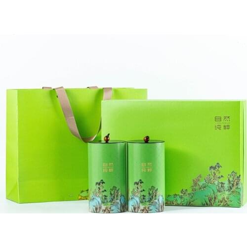 Xin Jia Yi Packaging Custom Printed Tea Paper Tube Eco Friendly Brown Kraft Paper Tube