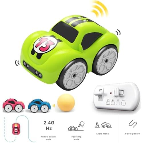 Magic Cartoon Gesture Sensor Remote Control Car Induction Tracking Wireless Follow Black Line Rc Car Toys For Children Boys