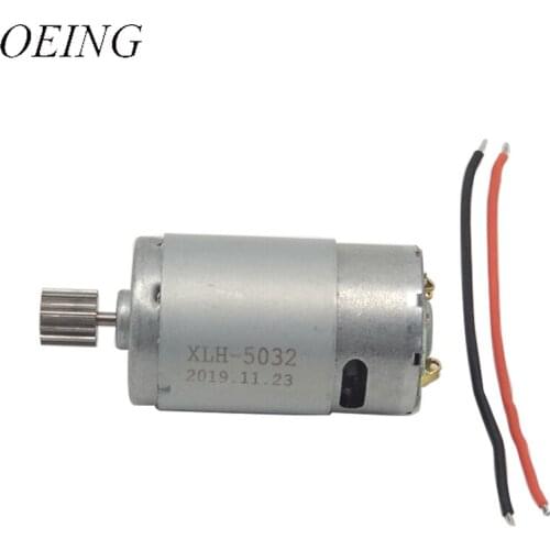 XLH 9125 Mini 390 Motor With Gear 25-DJ01 Spare parts 390 Motor High Quality 1/12 RC Car 390 Motor For RC Cars