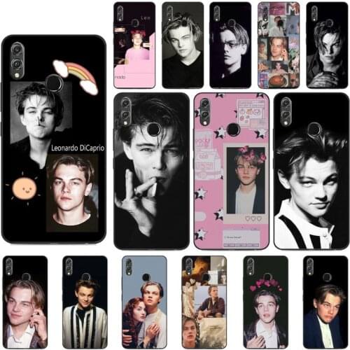 YNDFCNB Young Leonardo DiCaprio Phone Case For Huawei Honor 8X 8A 9 10 20 Lite 30Pro 7C 7A 10i 20i