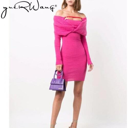 Yuerwang Fashionable Knitted Dresses