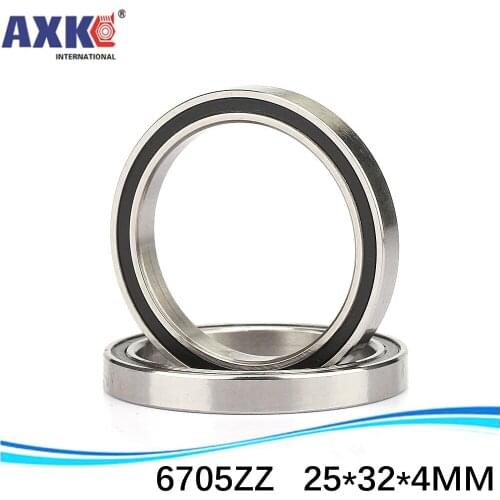 10pcs free shiping The high quality of ultra-thin deep groove ball bearings 61705ZZ 6705ZZ 6705-2RS 25*32*4 mm