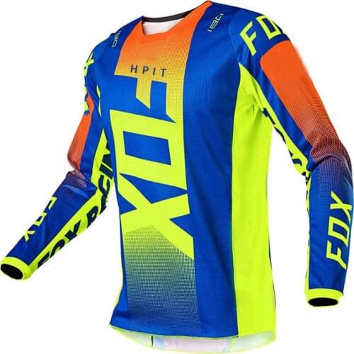 2021 Hpit Fox 180 Adult Motocross Jersey MTB Off Road Mountain Bike Downhill Jersey MX BMX Cycling Jersey Enduro Sweatshirt