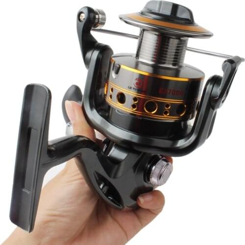 7000 Series 12+1 BB 4.7:1 Spool Jigging Trolling Long Shot Casting Saltwater Surf Spinning Big Sea Fishing Reel