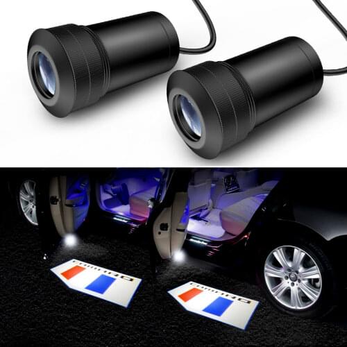 AEING 2pcs Welcome Ghost Shadow Lights LED Courtesy Door Projector Lamps fit For CHEVROLET CAMARO